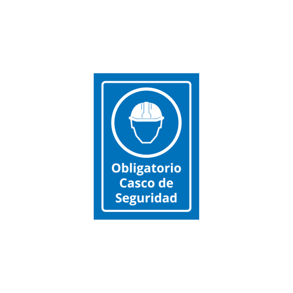 Obligatorio Casco de Seguridad