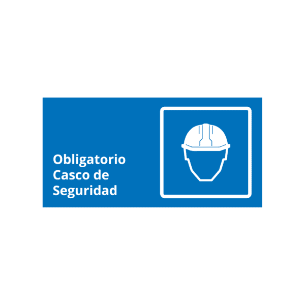 Obligatorio Casco de Seguridad