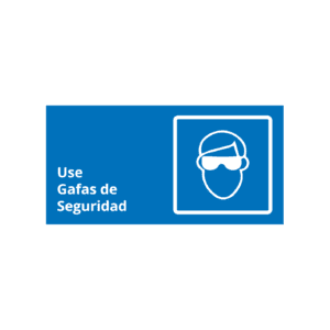 Use Gafas de Seguridad