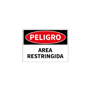 Peligro Area Restringida