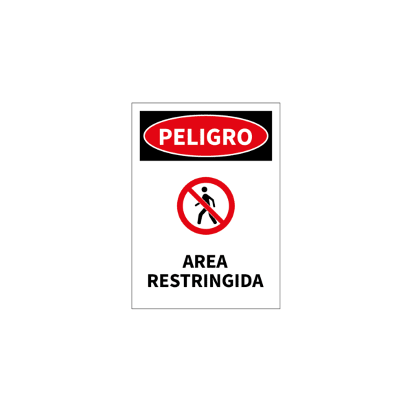 Peligro Area Restringida