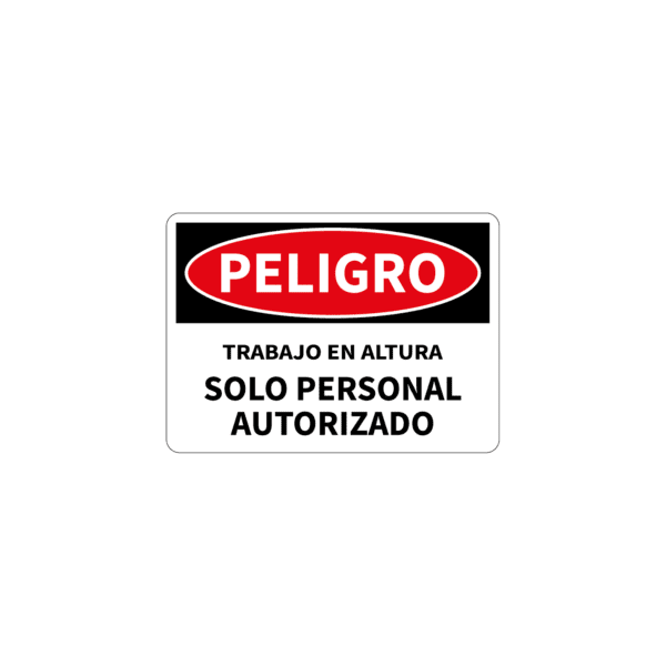 Peligro Trabajo en Altura