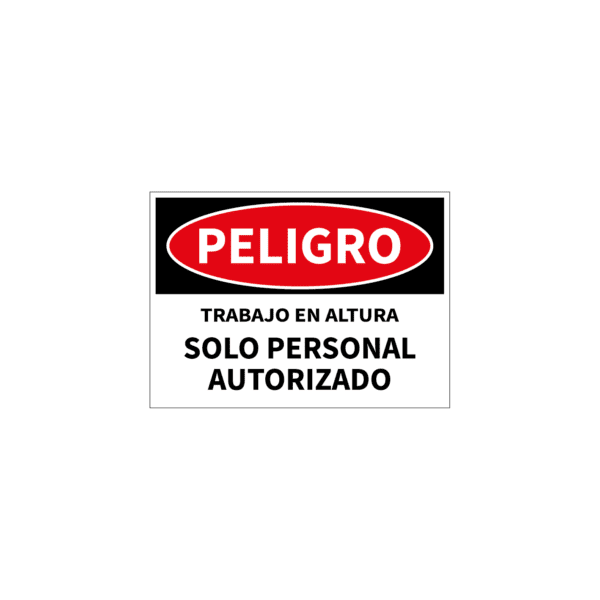 Peligro Trabajo en Altura