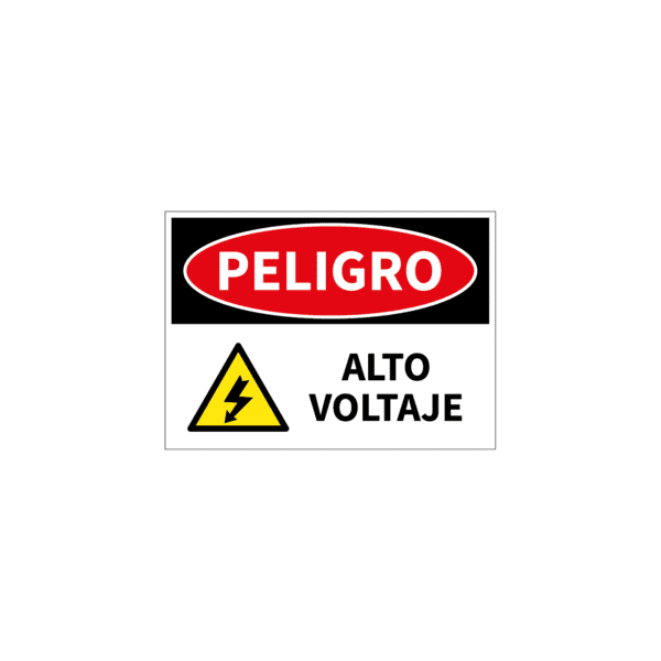 Peligro Alto Voltaje