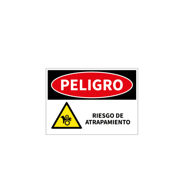 Peligro Riesgo de Atrapamiento